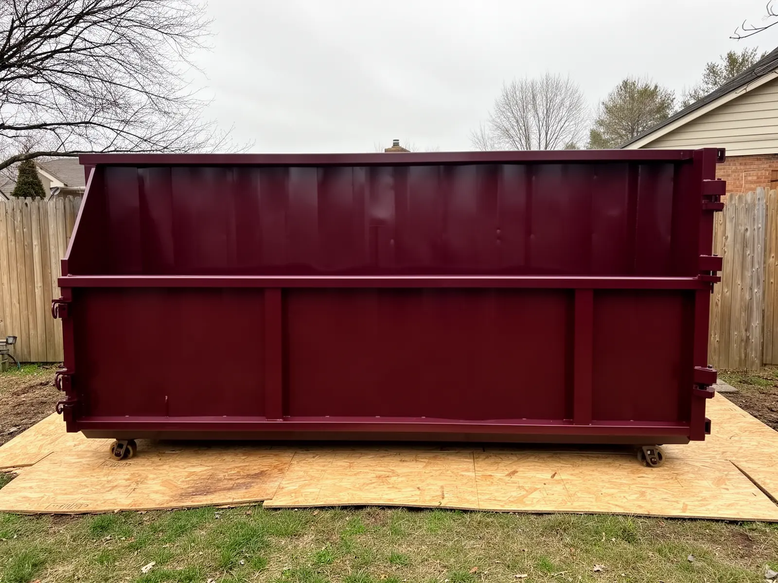 Roll-off dumpster from 3 Bros Dumpsters & Junk Removal in Charlotte, NC